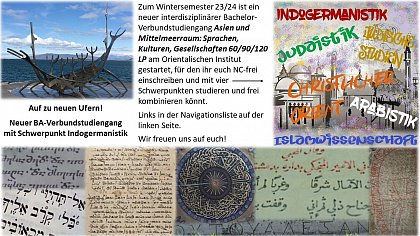 Verbundstudiengang BA Asien und Mittelmeerraum: Sprachen, Kulturen, Gesellschaften